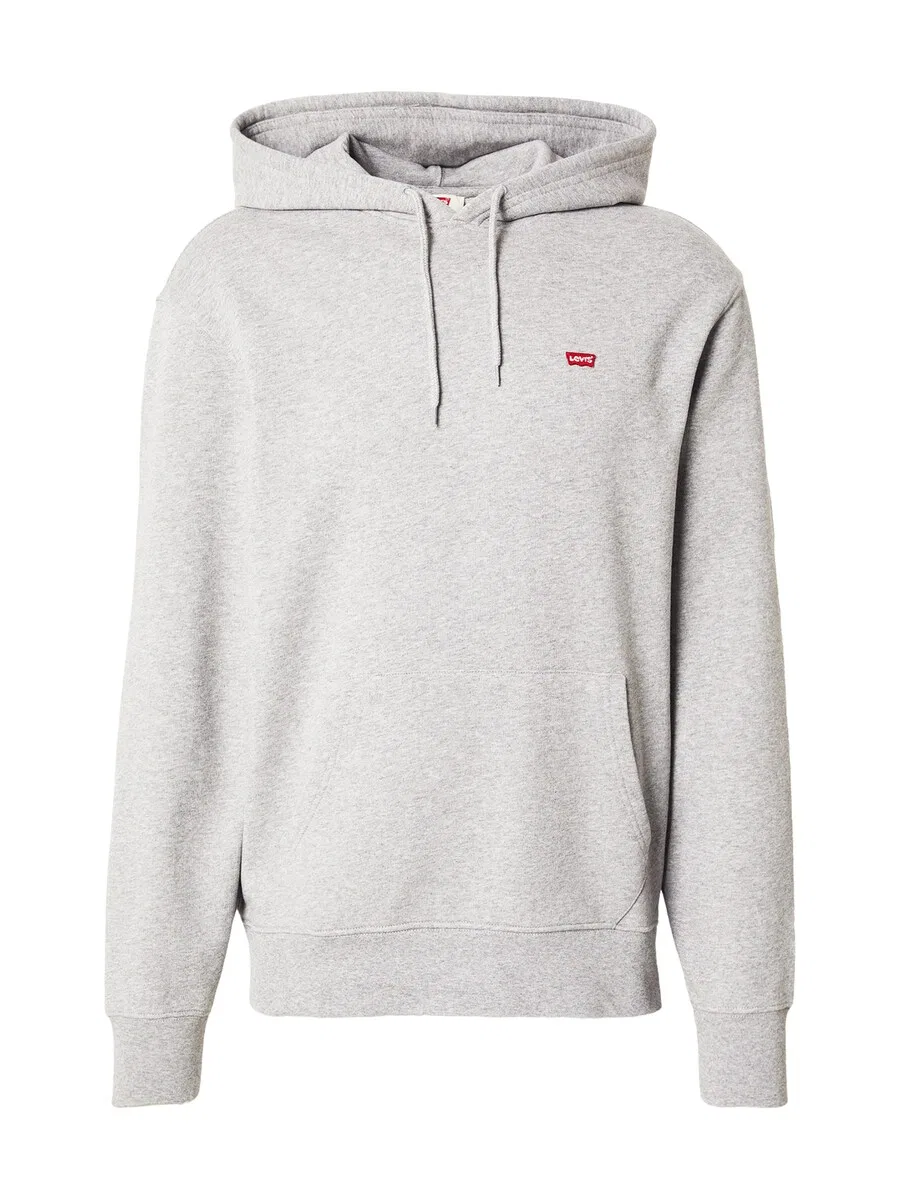 Толстовка LEVI'S стандартного кроя «Original Housemark» светло-серого цвета