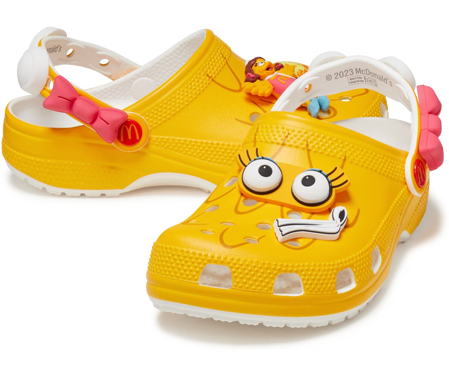 Сабо Crocs Classic x McDonald’s - Birdie, желтый