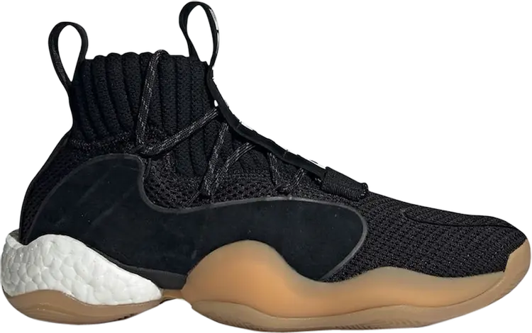 

Кроссовки Adidas Pharrell x Crazy BYW X 'Black Gum', черный