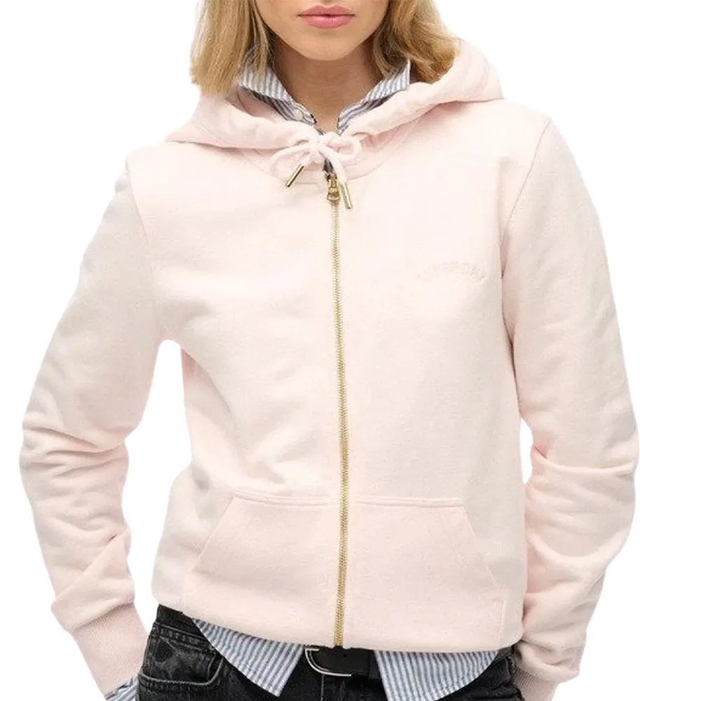 Женская олимпийка с капюшоном Essential Superdry, Роза