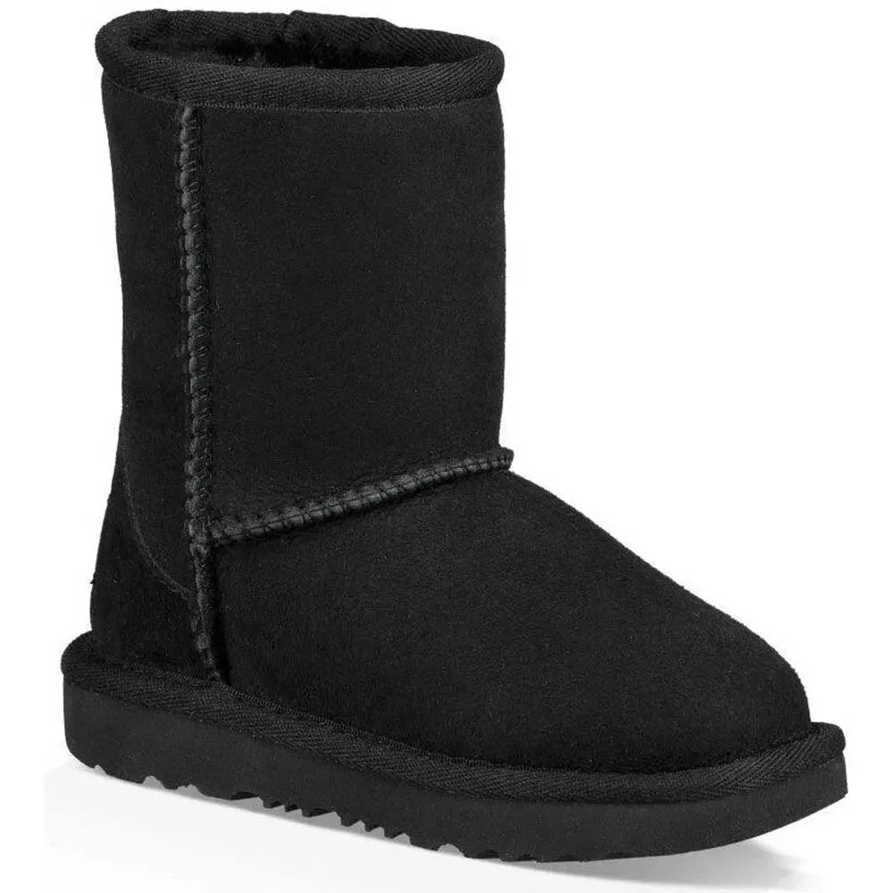 Детские зимние ботинки с овчиной Ugg Classic II, Black