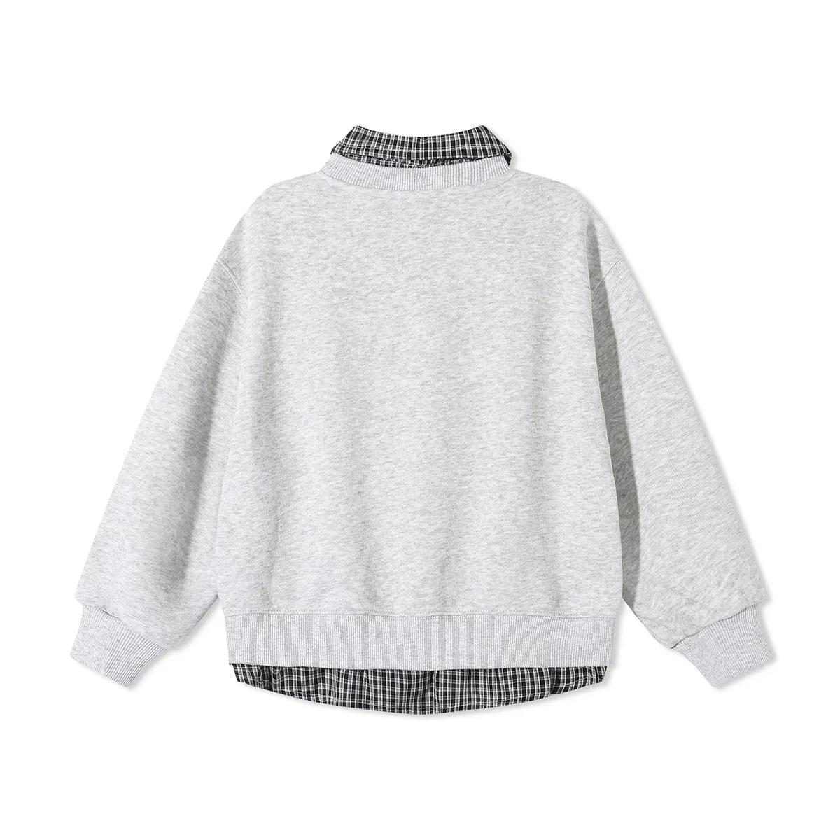 Детский свитшот с принтом Disney Moderate, Light Gray — фото 3