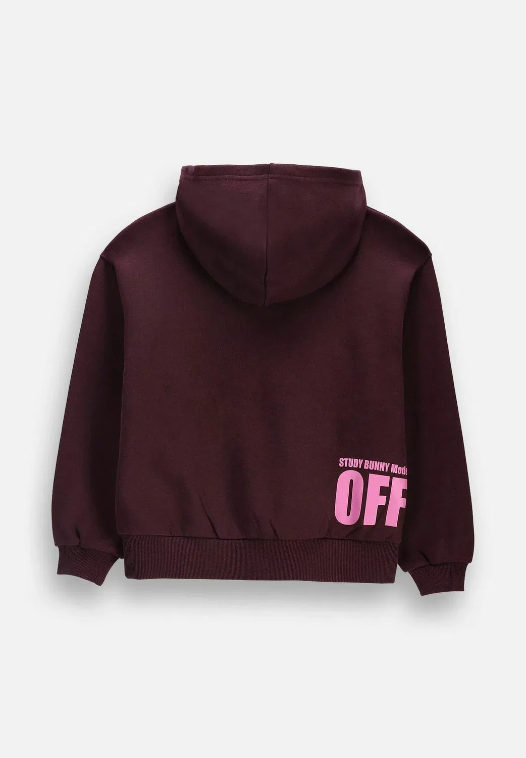 Толстовка Kapuzenpullover - худи Coccodrillo, Dark Red — фото 2