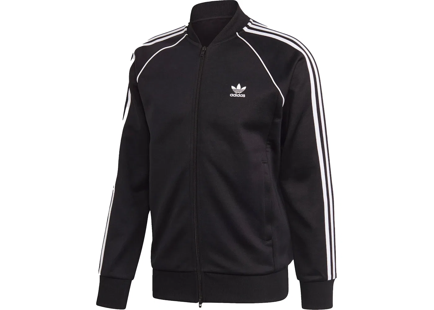 Мужская ветровка Primeblue SST Track Jacket Adidas, Black/White