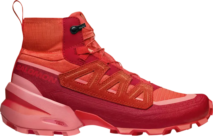 

Кроссовки MM6 Maison Margiela x Wmns Cross Hike Mid Fiery Red, красный