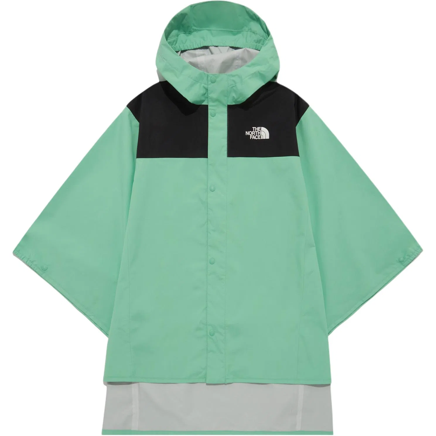 Детский плащ с капюшоном THE NORTH FACE, Green