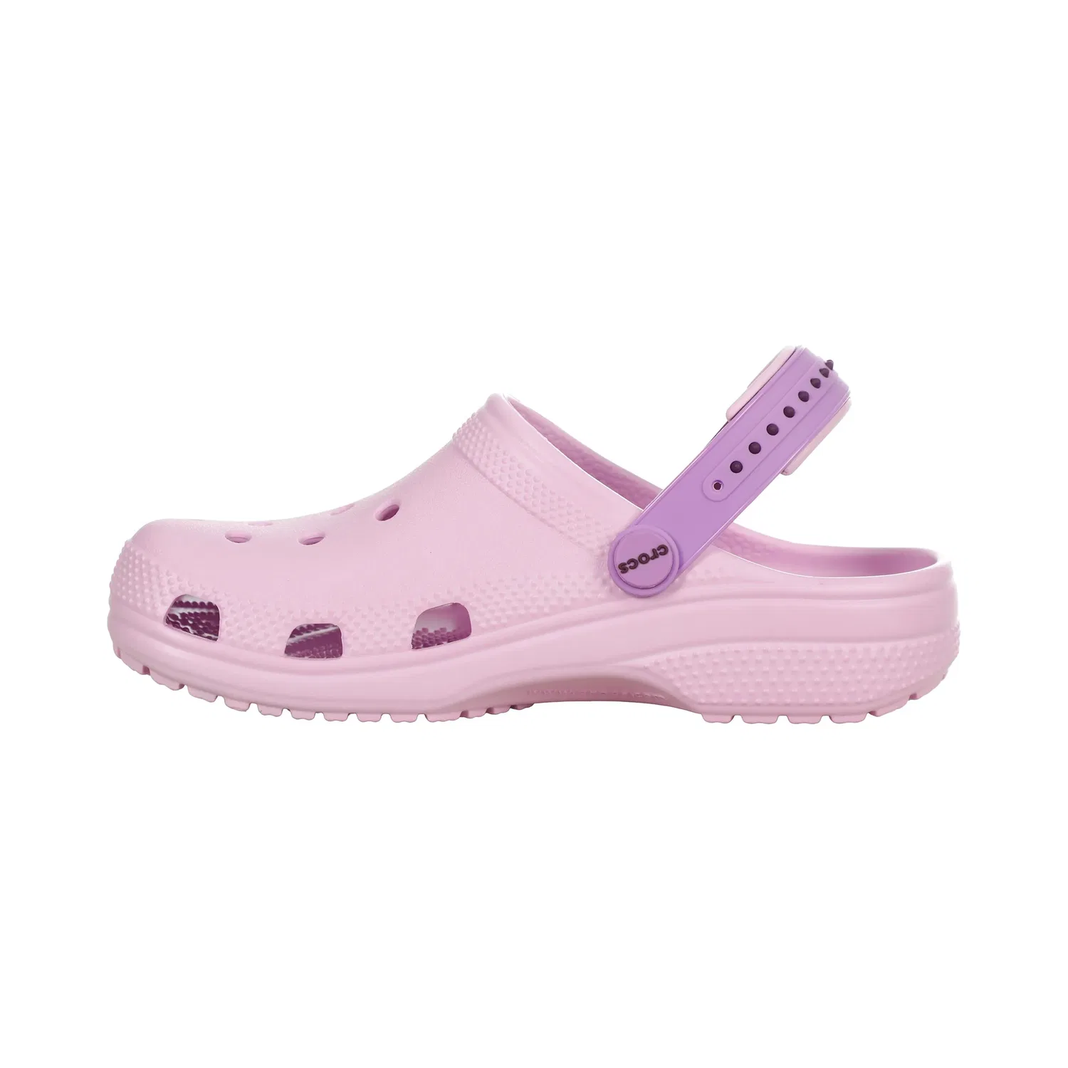 Шлепанцы Classic Glow SnapBack Strap Clog Crocs, Flieder — фото 2