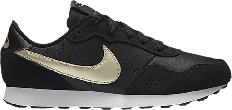 

Кроссовки Nike MD Valiant GS 'Black Metallic Gold Star', черный