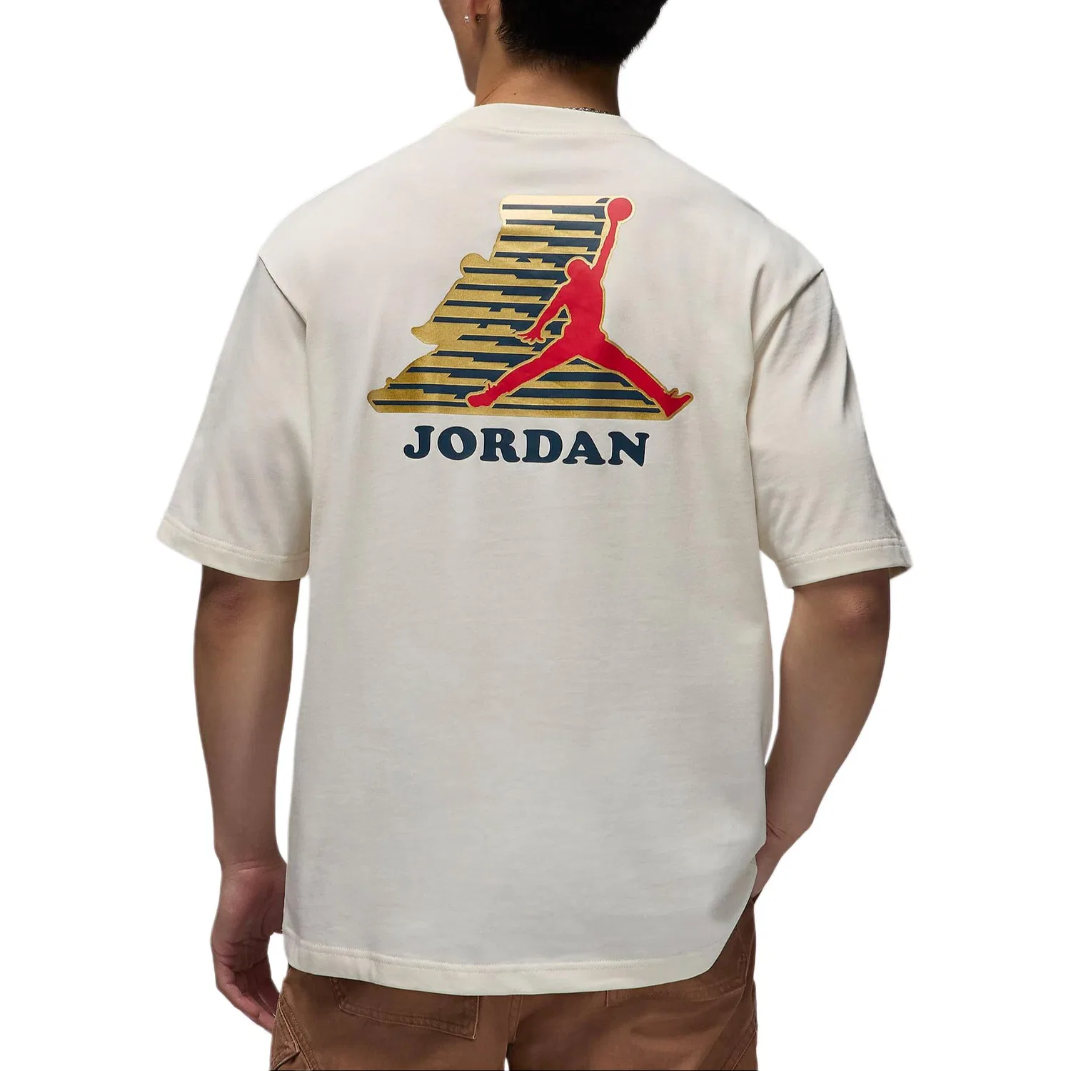 Футболка мужская Light Ivory, Jordan — фото 4