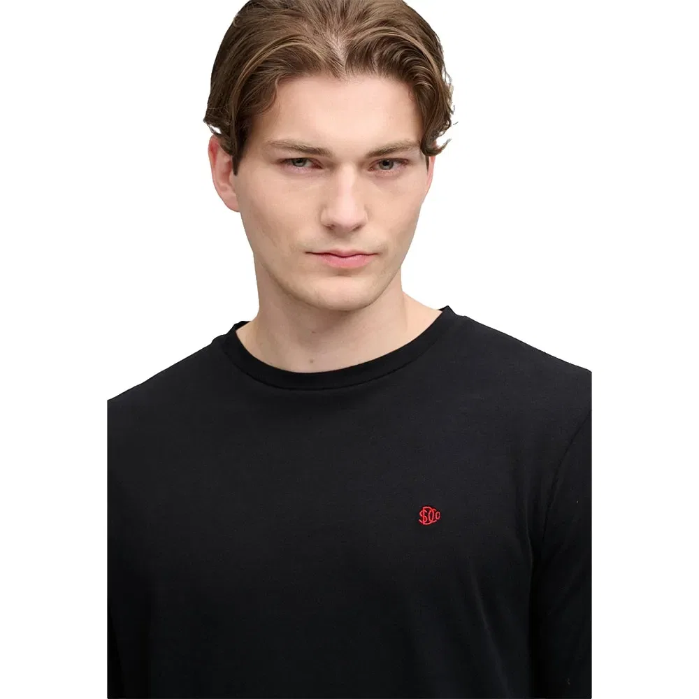 Мужской свитер с длинным рукавом Classic Essential SD Co Superdry, Black — фото 4