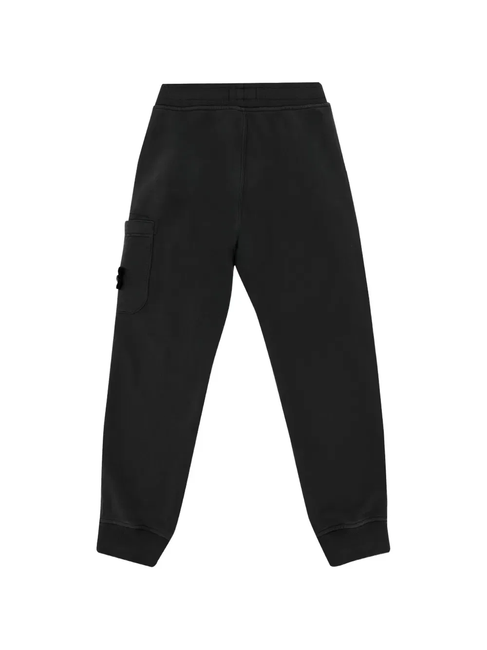 Спортивные брюки с нашивкой в виде логотипа компаса Stone Island Junior, черный — фото 2