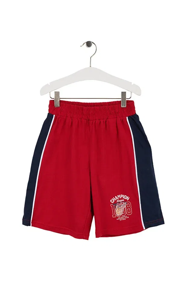 Детские шорты для мальчиков с принтом Lee Cooper, Red