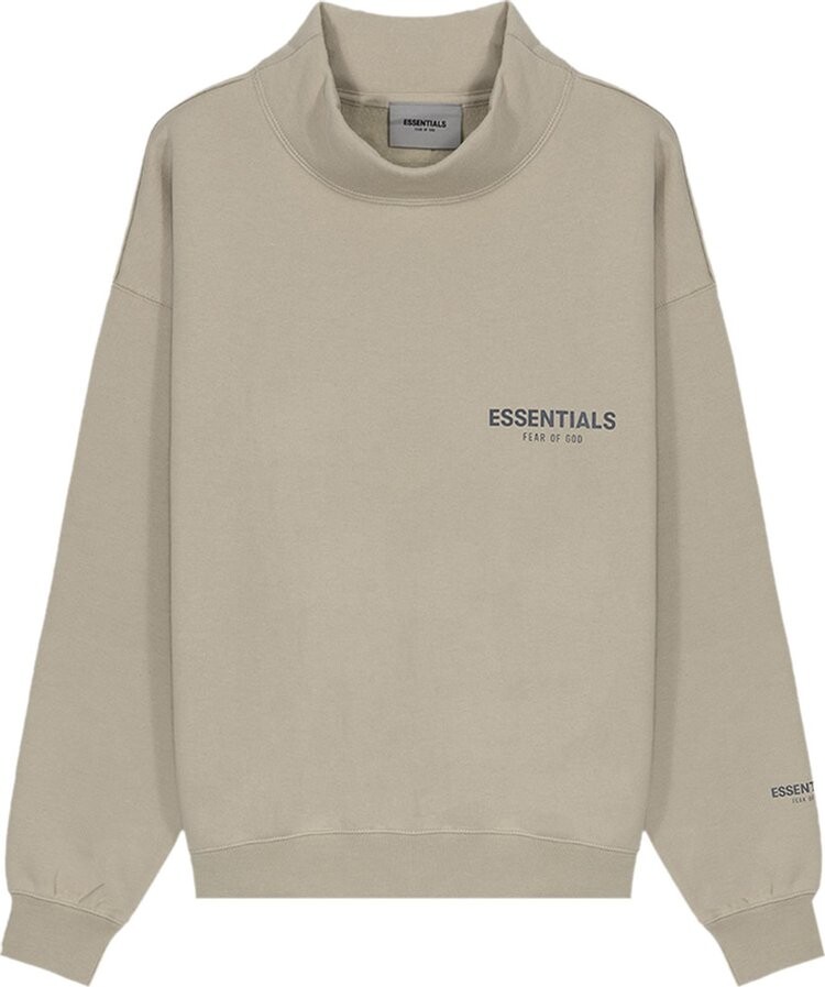 

Толстовка Fear of God Essentials x SSENSE Mock Neck Sweatshirt 'Linen', кремовый, Бежевый, Толстовка Fear of God Essentials x SSENSE Mock Neck Sweatshirt 'Linen', кремовый