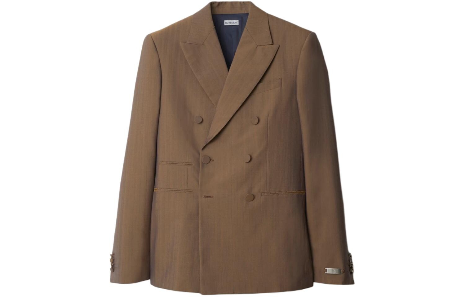 Деловой костюм мужской Burberry Tawny, классический крой, цвет Tawny