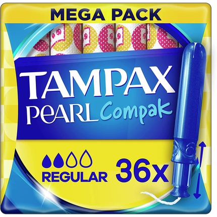 

Тампоны Tampax Pearl Compak Regular с аппликатором 36 Regular