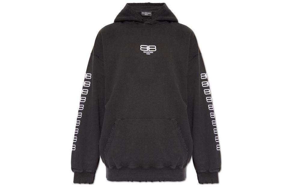 

Толстовка мужская Balenciaga Medium Fit, черный