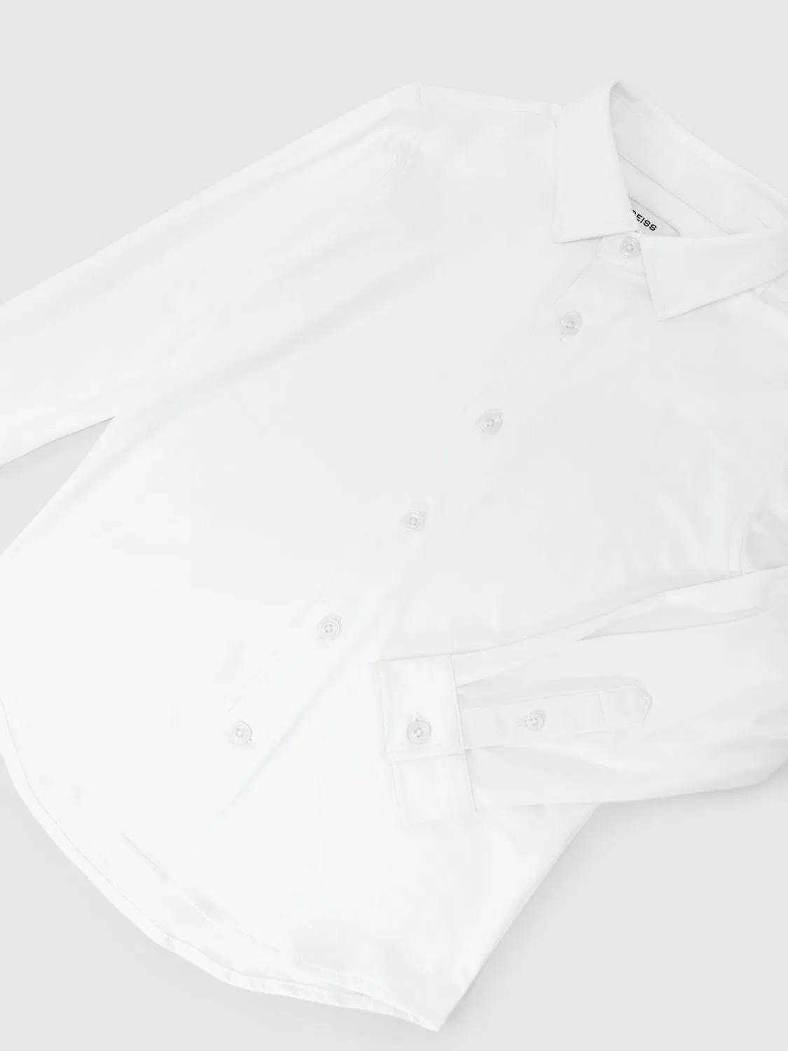 Рубашка дорожная Voyager, slim fit Reiss, белый — фото 3