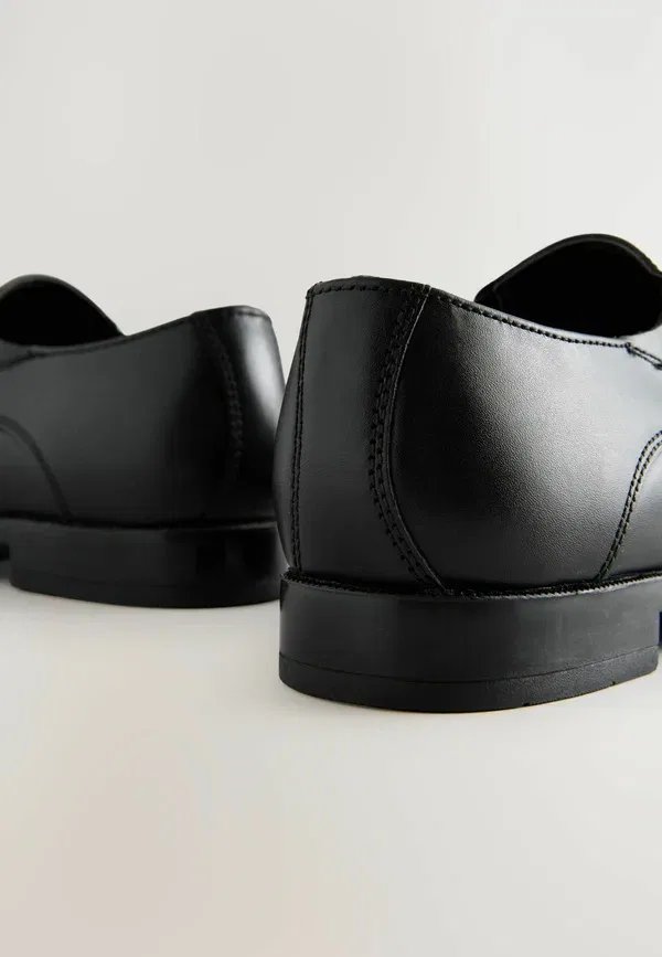 Туфли кожаные Regular fit - loafer school - slip-ons Next, черный — фото 4