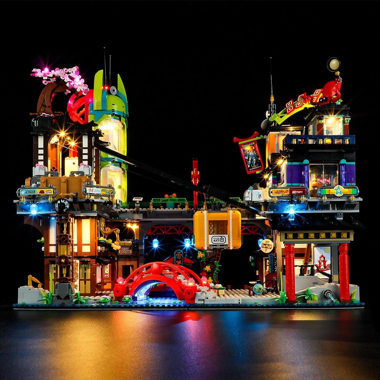 Конструктор Lego NINJAGO City Markets 71799, 6163 деталей
