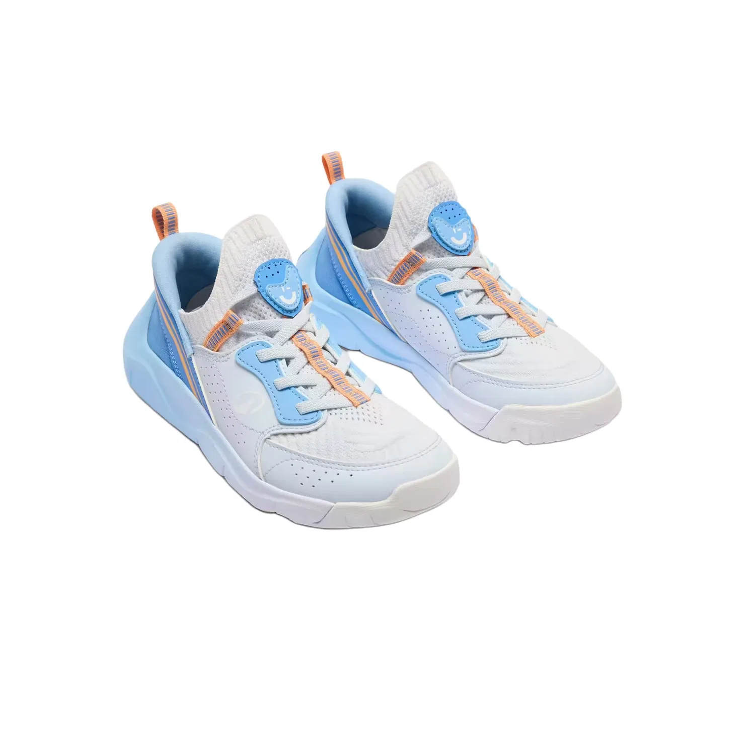 Детские кроссовки дышащие для бега DECATHLON, White — фото 4