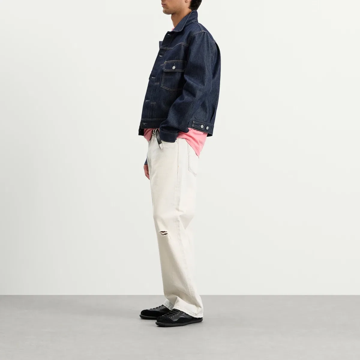 Джинсовая куртка Ryker Acne Studios, Indigo Blue — фото 4