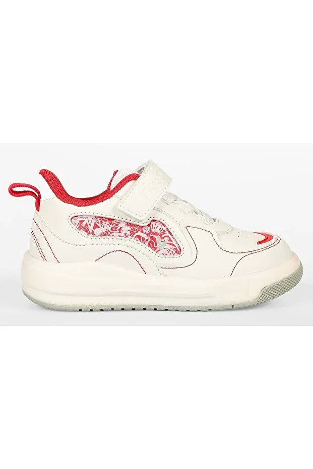 Детские кроссовки для девочек со светящейся подошвой Disnew lighted sneaker Vicco, White — фото 3