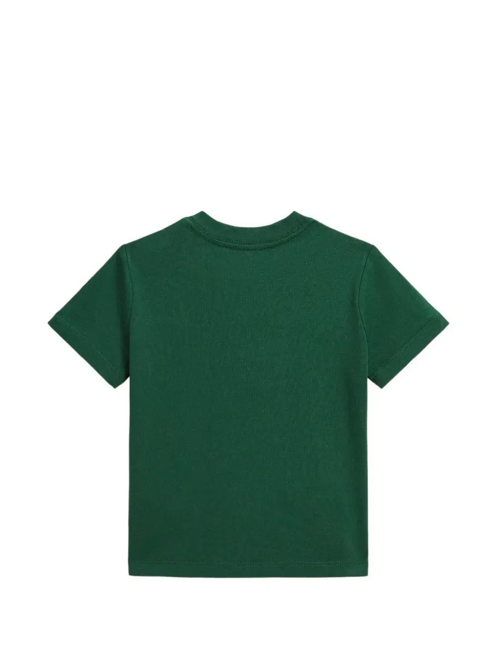 Футболка с вышитым пони Polo Ralph Lauren Kids, зеленый — фото 2