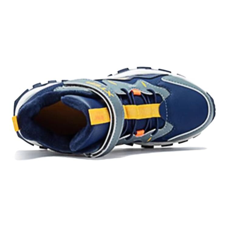 Кроссовки XTEP Kids Lifestyle Shoes GS Mid-top Blue Ash, голубой — фото 3