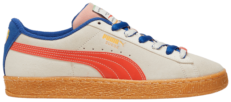 

Кроссовки Puma Suede 'Podium', кремовый