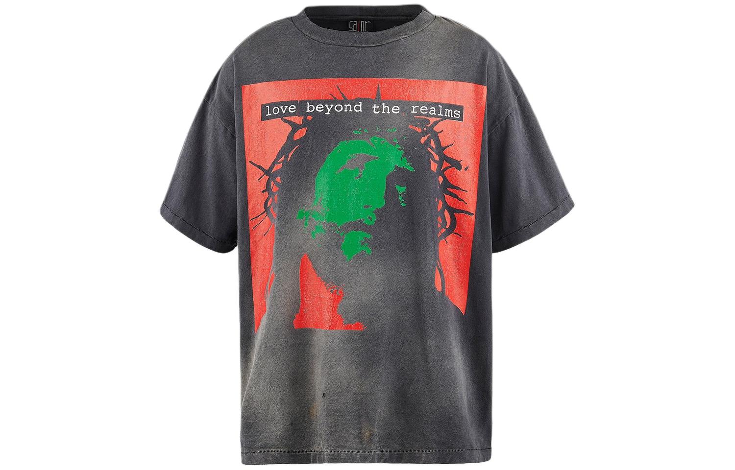 

Футболка Love Beyond Kosuke Kawamura SAINT Mxxxxxx, черный