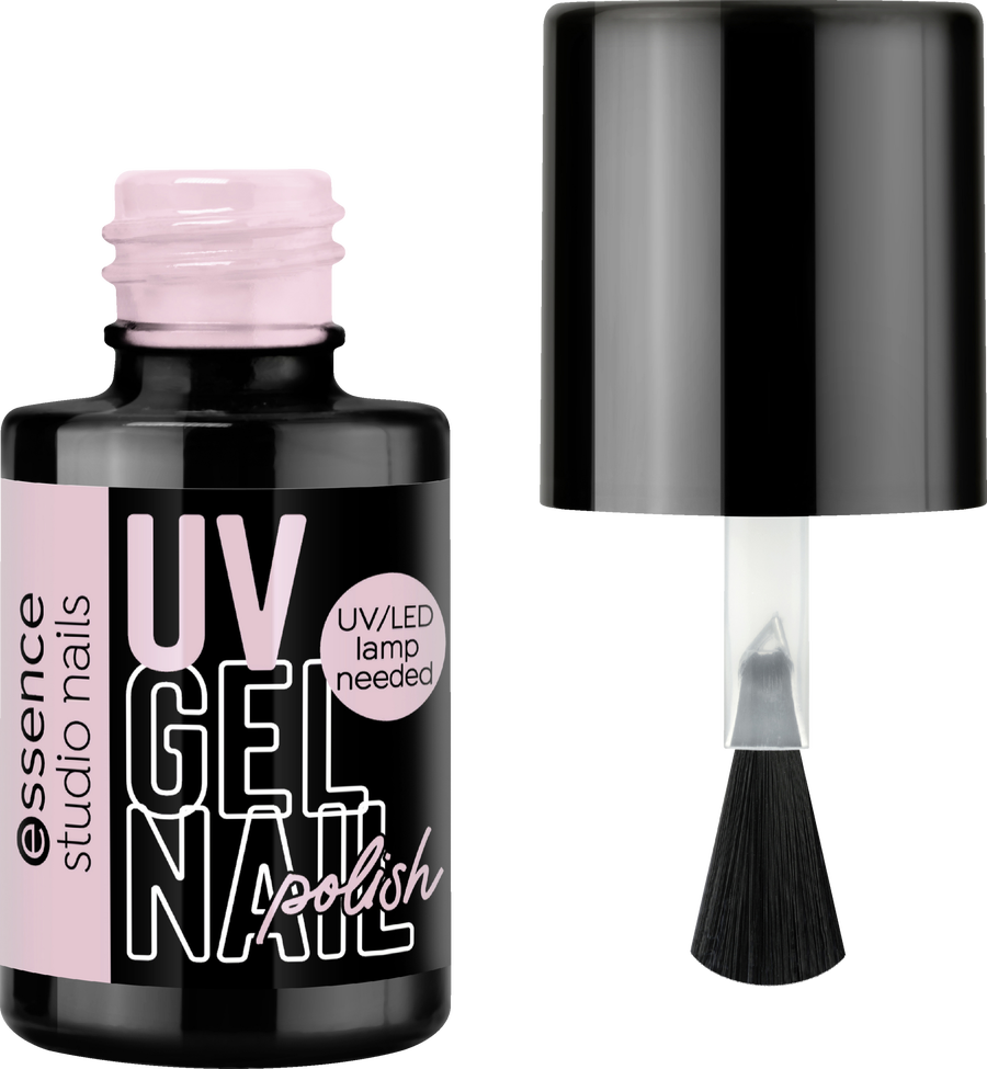УФ-лак для ногтей essence UV GEL NAIL polish 02 ROSY future — фото 4