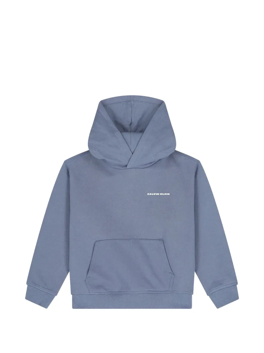 Толстовка с капюшоном и карманом Calvin Klein Kids, синий — фото 3