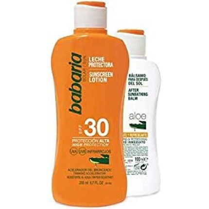 

Leche Protector Solar Aloe F-30 + После загара 300мл, Dph