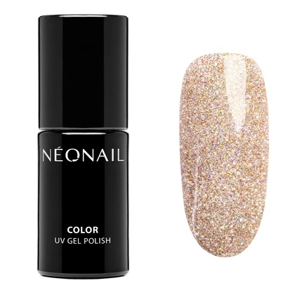 

УФ-лак для ногтей Neonail 7,2 мл Gold Holo Vibes Glitter Gel Néonail