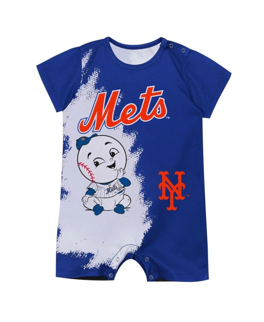 Детский боди-талисман команды New York Mets для мальчиков и девочек Outerstuff, цвет Royal — фото 2