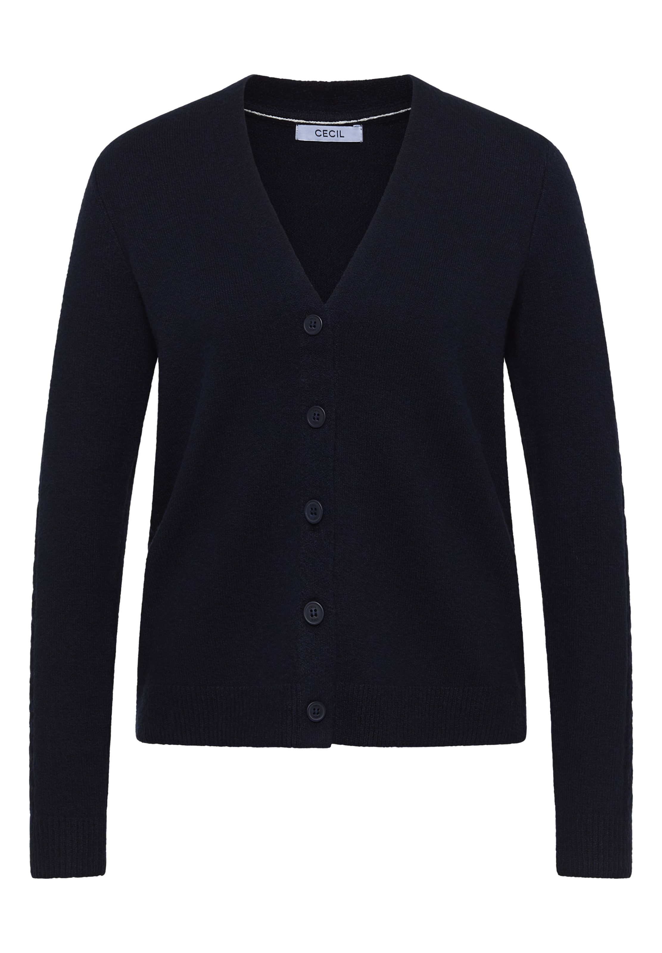 

CECIL Вязаный кардиган в морском синем