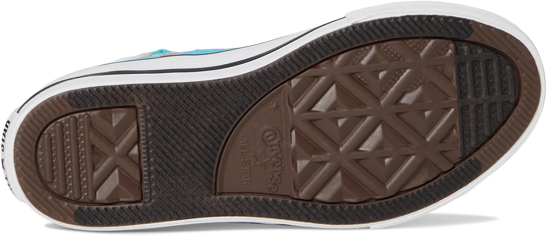 Кроссовки Converse Kids Chuck Taylor All Star Pool Float Easy-On, цвет Gnarly Blue/Dandy Lion/White — фото 3