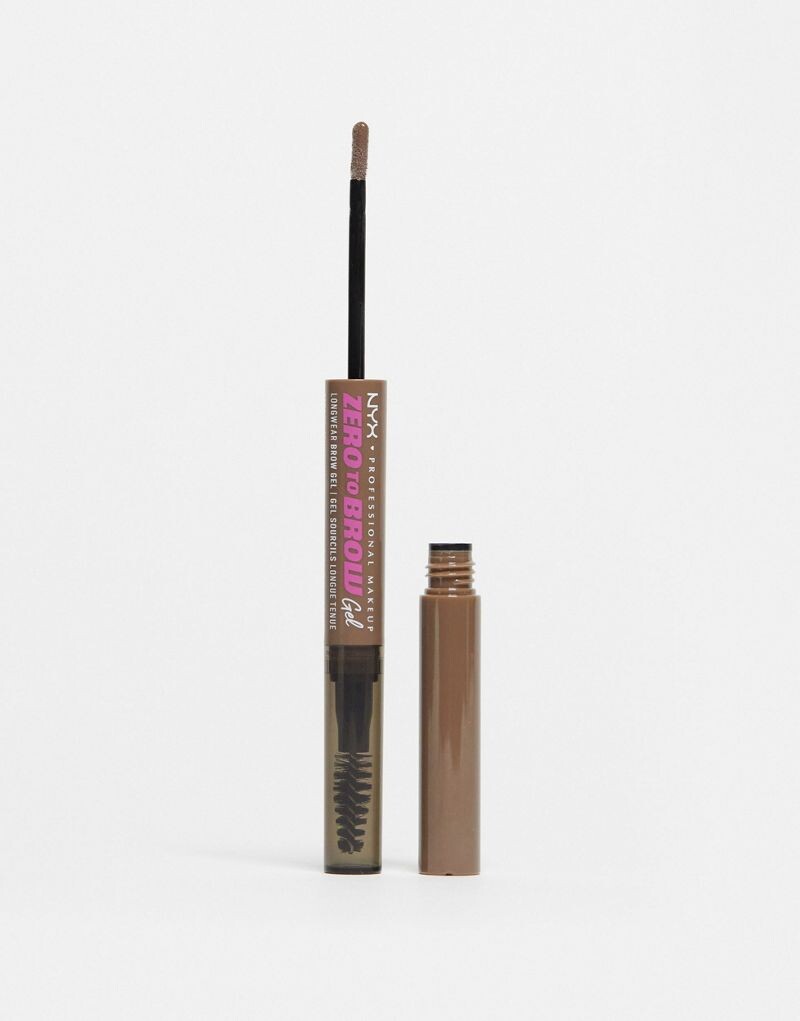 

NYX Professional Makeup Zero To Brow Longwear Веганский тонированный гель для бровей — пепельно-коричневый, Ash Brown