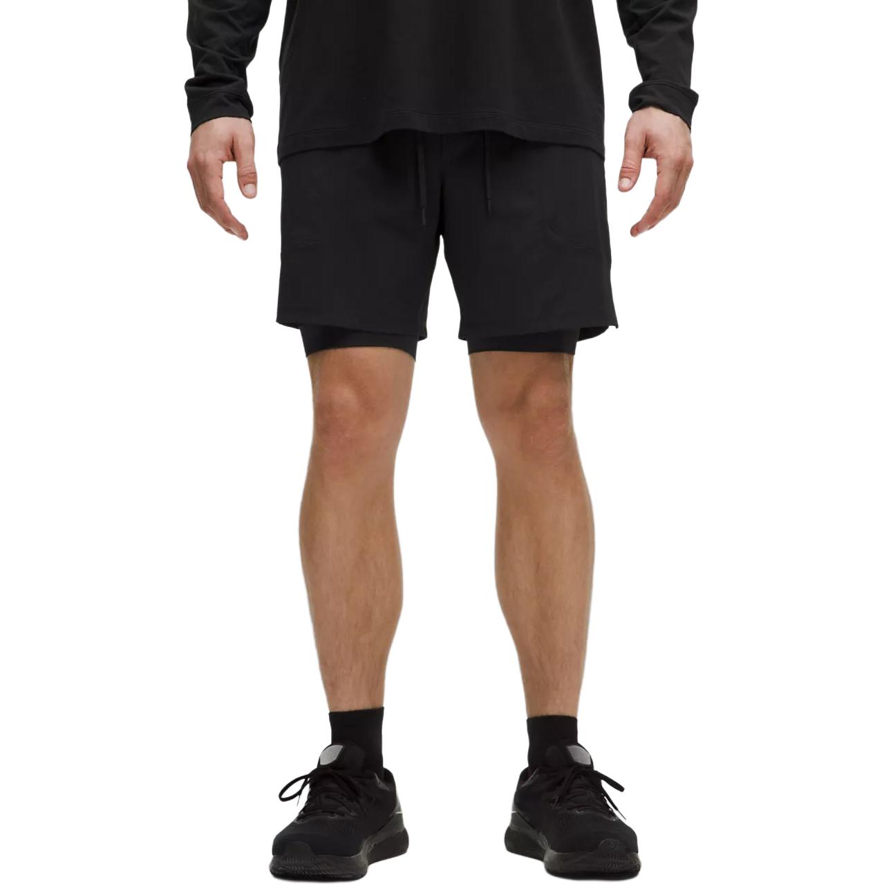 

Шорты спортивные мужские license to train collection ss25 7' Lululemon, черный