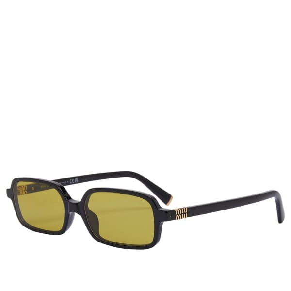 

11Z солнцезащитные очки Miu Miu Eyewear, черный