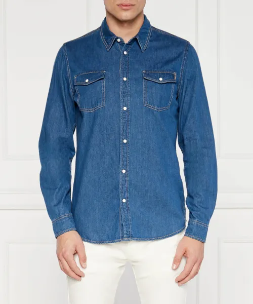 

Джинсовая рубашка Regular fit Pepe Jeans London, синий