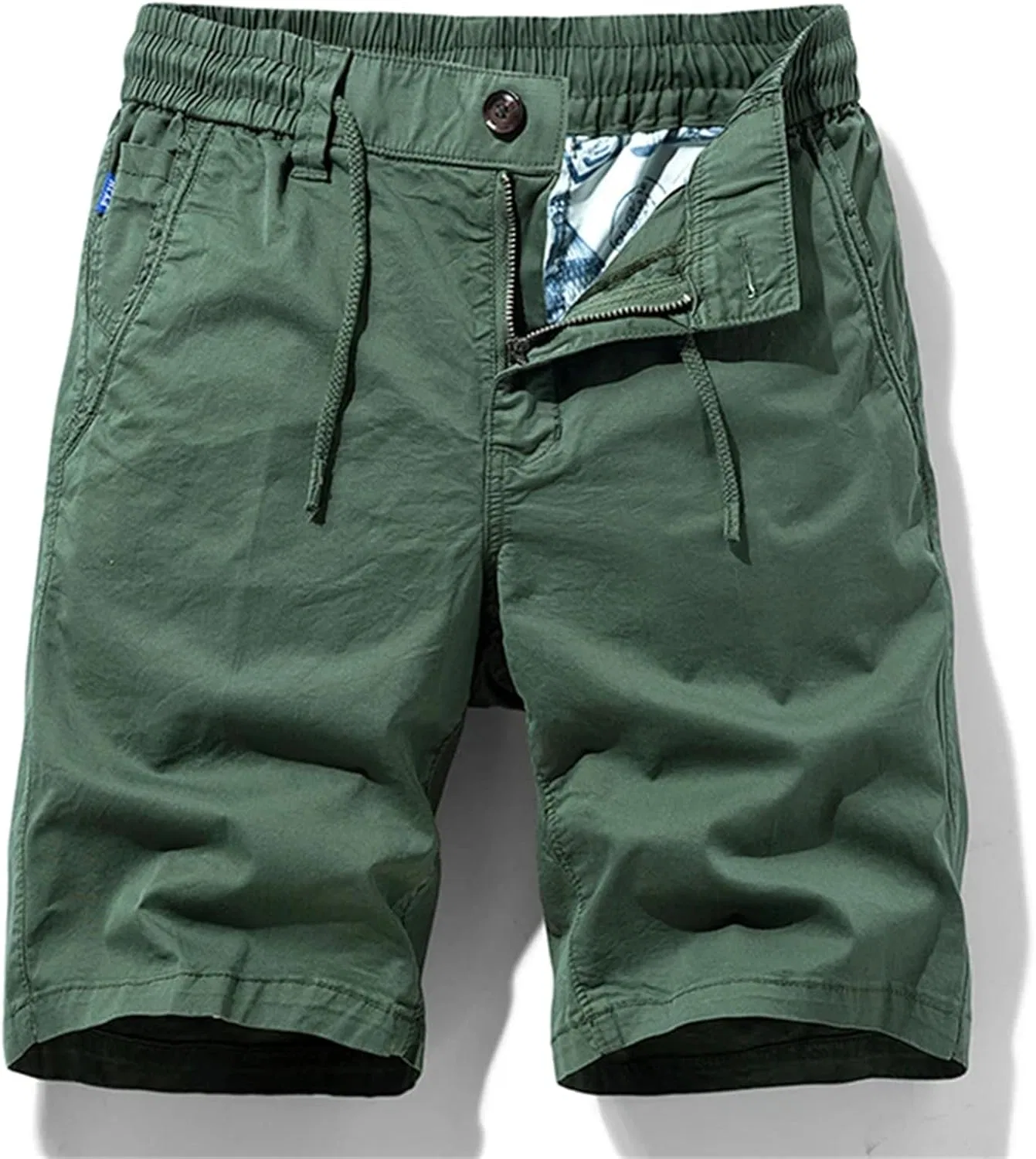 Шорты Active Solid Color, Generic, Army Green01 — фото 3