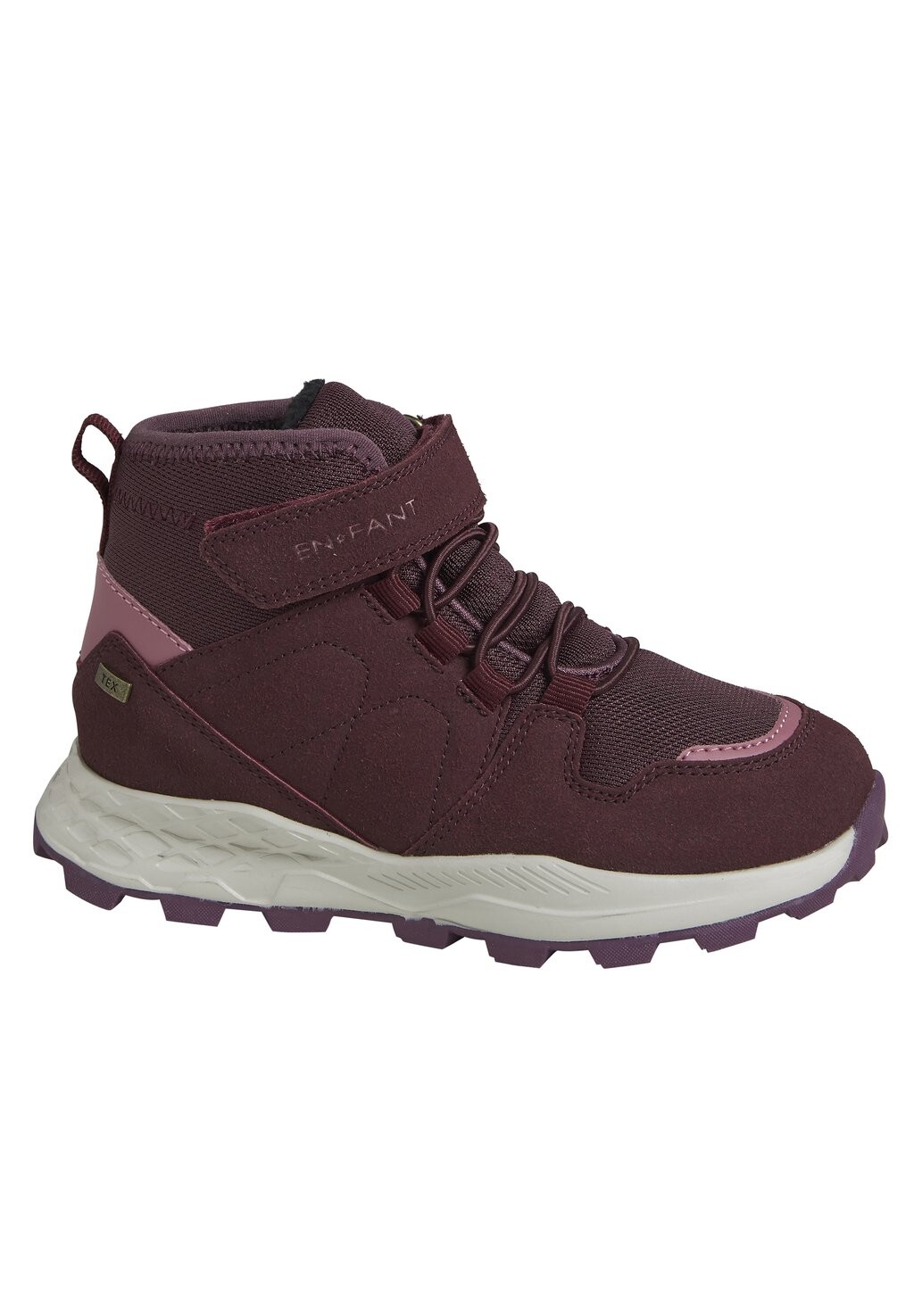 

Кроссовки высокие TEX EN FANT, цвет fig