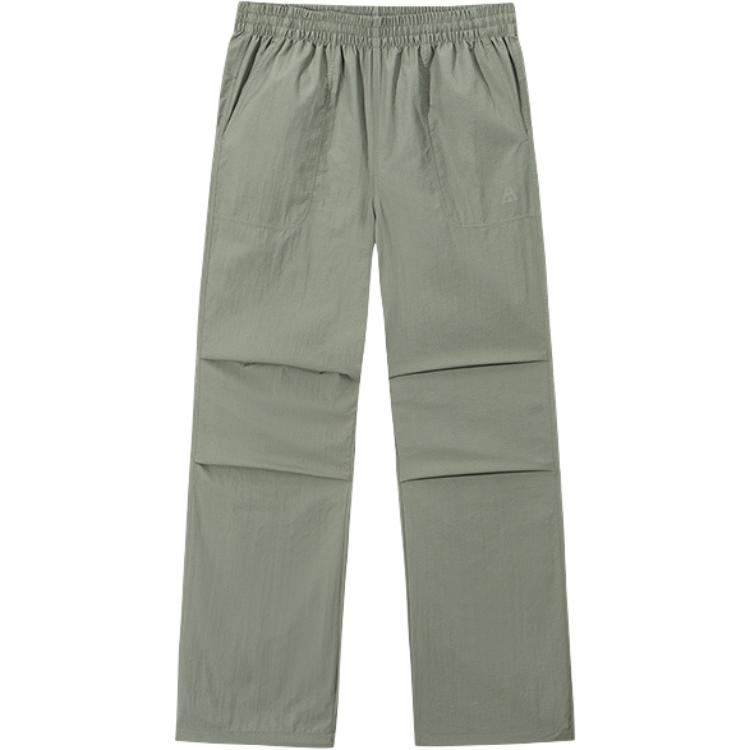 

ANTA Коллекция Outdoor вязаные спортивные штаны женские выстиранные seaweed green 3