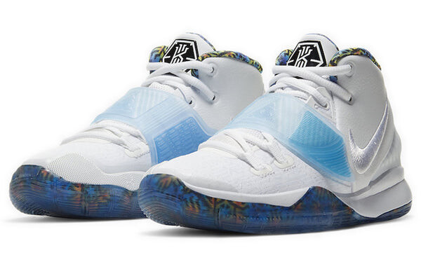 Кроссовки kyrie 6 Nike, белый — фото 3