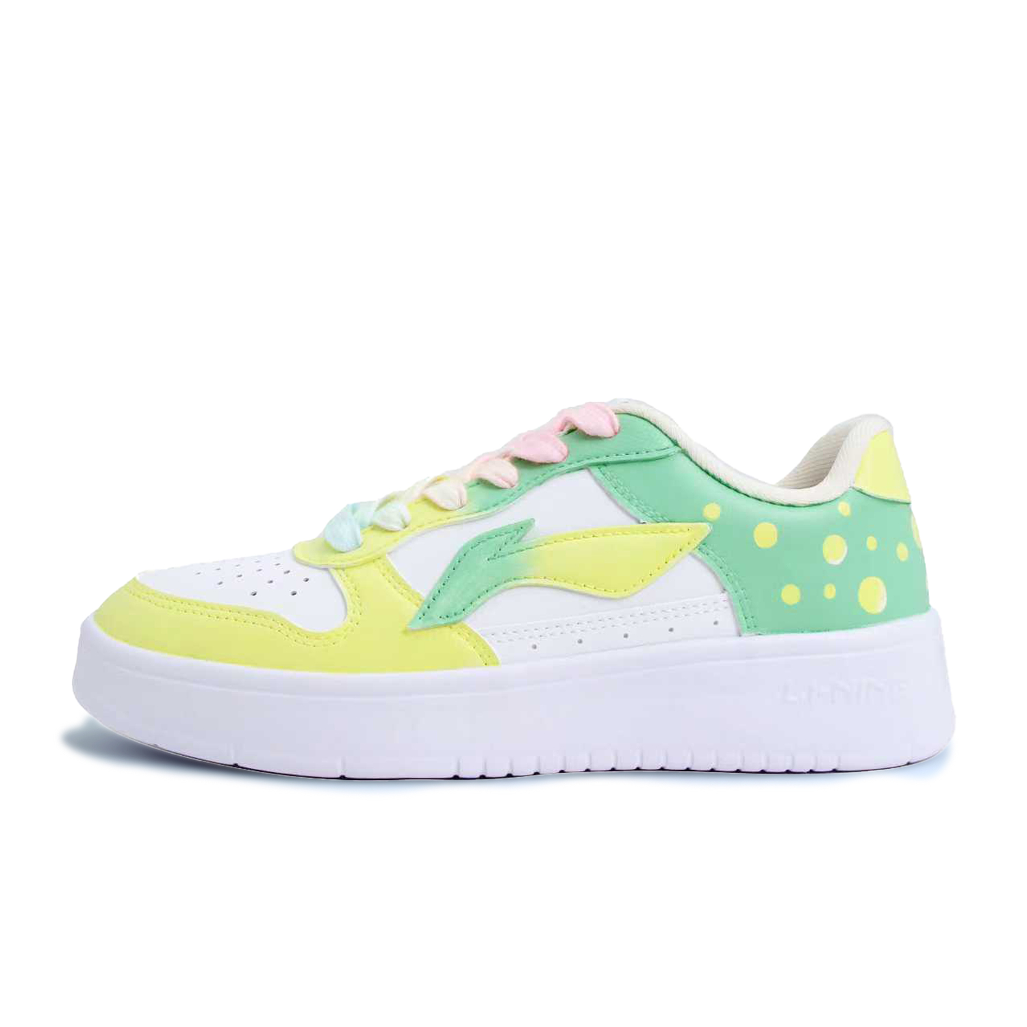 

Кроссовки для скейтбординга LiNing Pontoon Boats Balance Lightweight Breathable Low top, унисекс, желтый зеленый