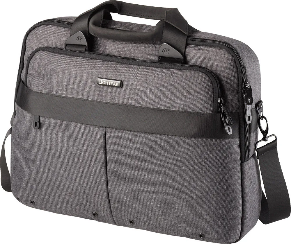 

Сумка для ноутбука fixbag "серая", с системой крепления на тележке, серый