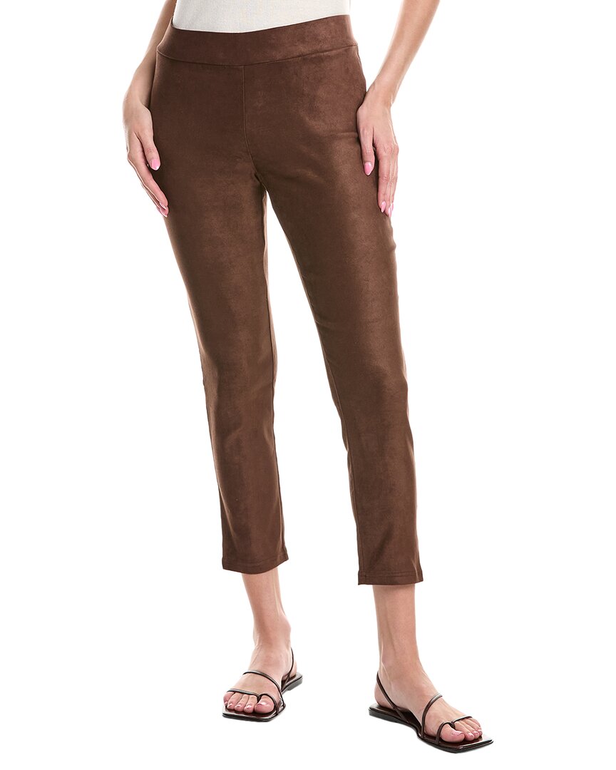 

NYDJ Petite Кожаные черные леггинсы-джинсы