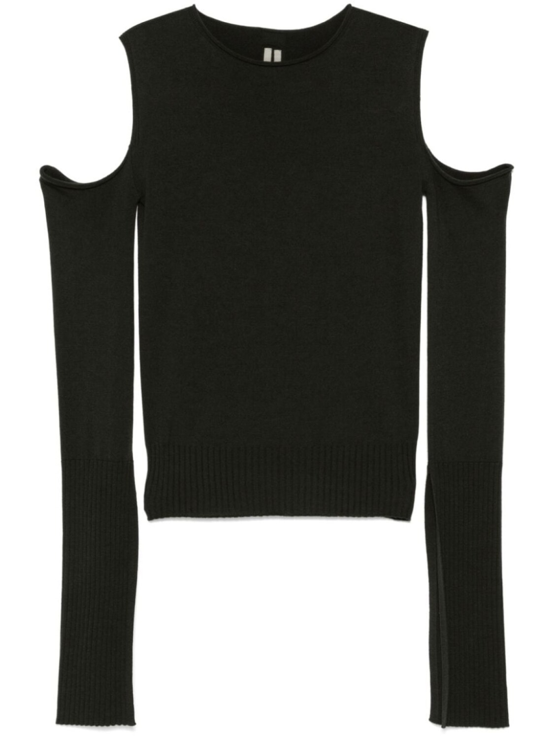 

Rick Owens топ с драпированными рукавами, зеленый