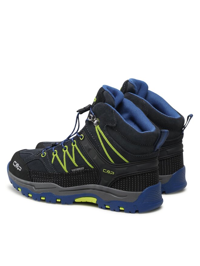 Треккинговые кроссовки Kids Rigel Mid Trekking Shoe Wp 3Q12944 Cmp, синий — фото 3
